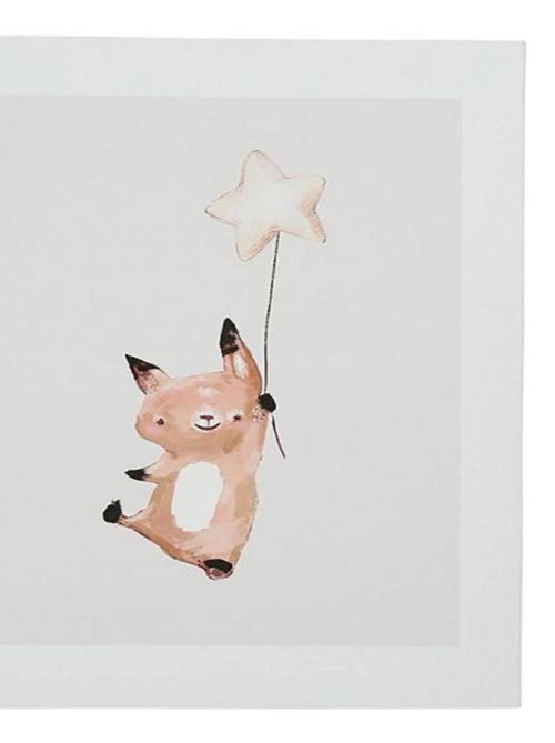 Lot de 3 tableaux toile Doudous 30x40 cm - Kiabi