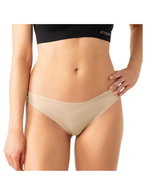 Lot de 3 tangas femme Ecopack Micro Athena - Kiabi