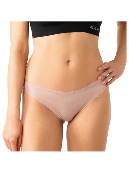 Lot de 3 tangas femme Ecopack Micro Athena - Kiabi