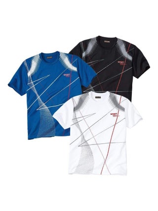 Lot de 3 Tee-Shirts  - ATLAS FOR MEN