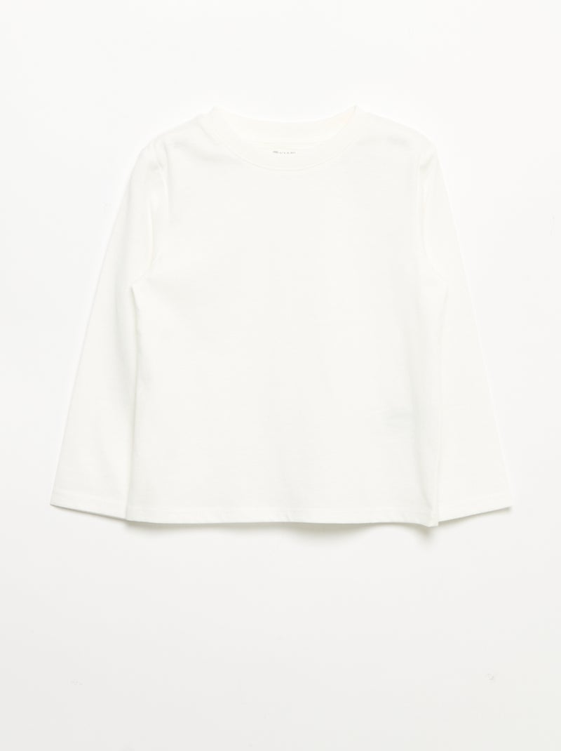 Lot de 3 tee-shirts à manches longues Kaki - Kiabi