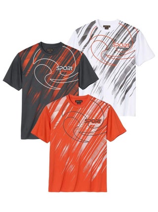 Lot de 3 Tee-Shirts Active Sport   - ATLAS FOR MEN