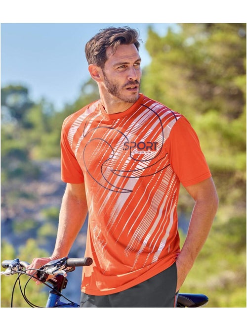 Lot de 3 Tee-Shirts Active Sport   - ATLAS FOR MEN - Kiabi