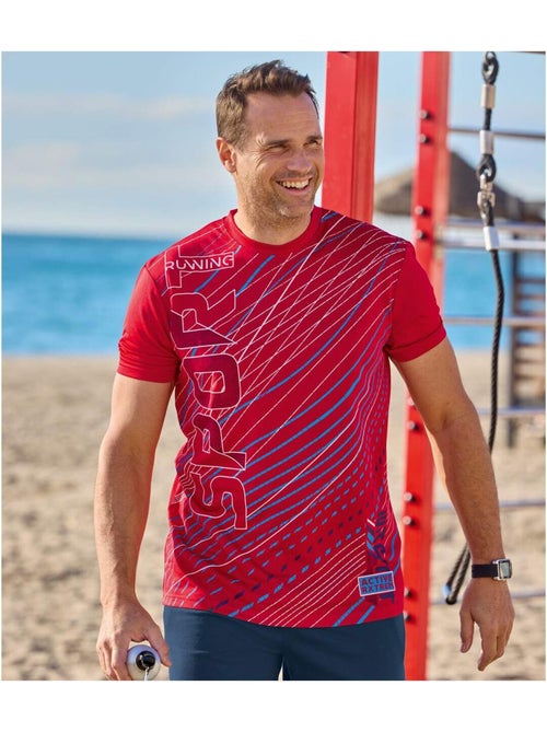 Lot de 3 Tee-Shirts Active Summer   - ATLAS FOR MEN - Kiabi