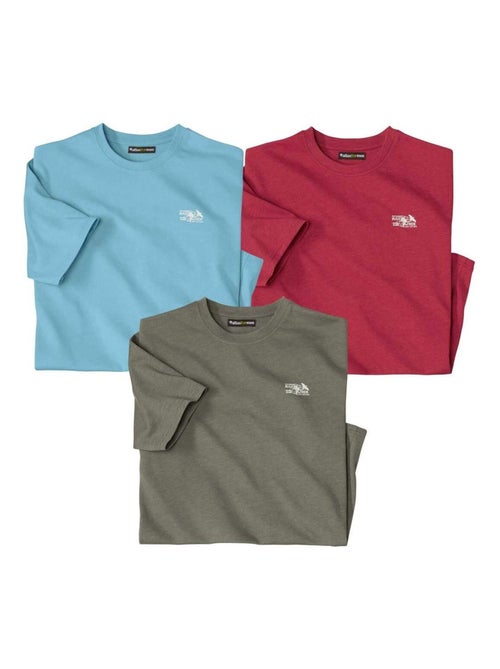 Lot de 3 Tee-Shirts Atlas®  - ATLAS FOR MEN - Kiabi