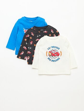 Lot de 3 tee-shirts 'Cars'