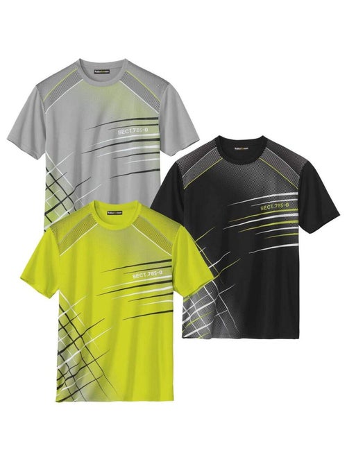 Lot de 3 Tee-Shirts Champion Sport   - ATLAS FOR MEN - Kiabi