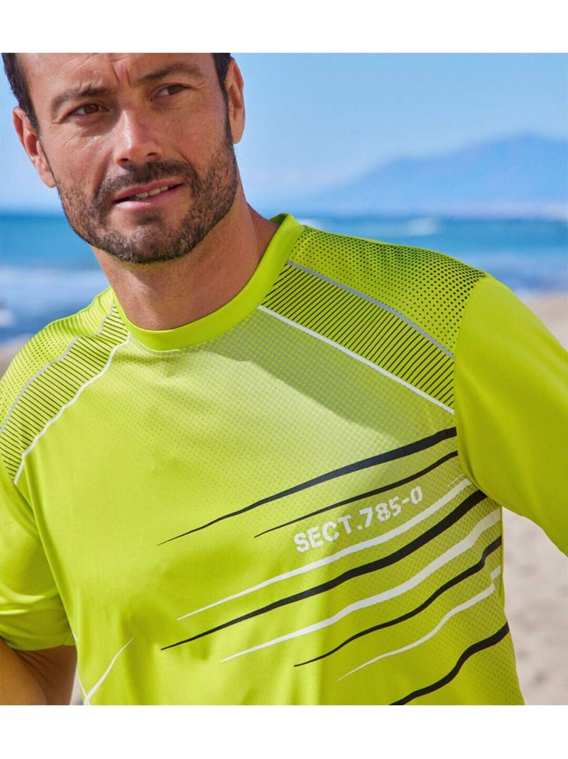 Lot de 3 Tee-Shirts Champion Sport   - ATLAS FOR MEN Gris Vert Noir - Kiabi