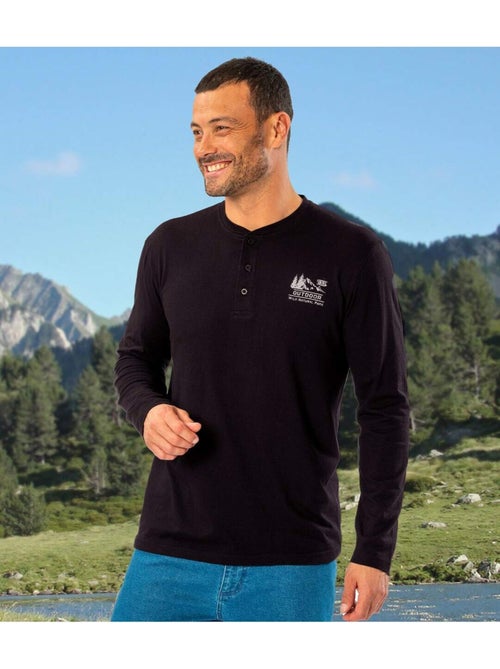 Lot de 3 Tee-shirts Col Boutonné - ATLAS FOR MEN - Kiabi Lot de 3 Tee-shirts Col Boutonné - ATLAS FOR MEN - Kiabi