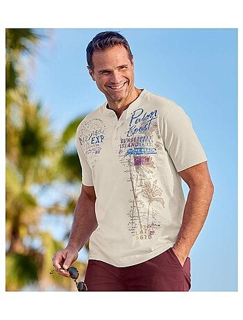 Lot de 3 Tee-Shirts Col Boutonné African Track - ATLAS FOR MEN