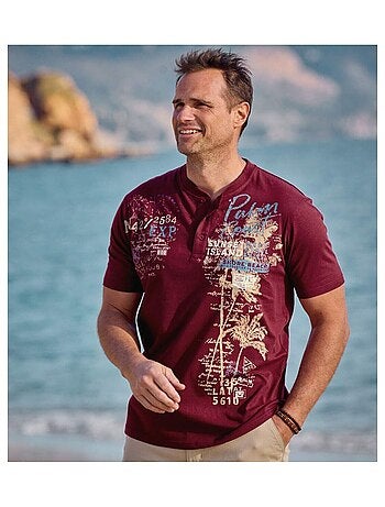 Lot de 3 Tee-Shirts Col Boutonné African Track - ATLAS FOR MEN