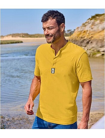 Lot de 3 tee-shirts col boutonné cotons - atlas for men