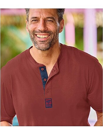 Lot de 3 tee-shirts col boutonnés - atlas for men