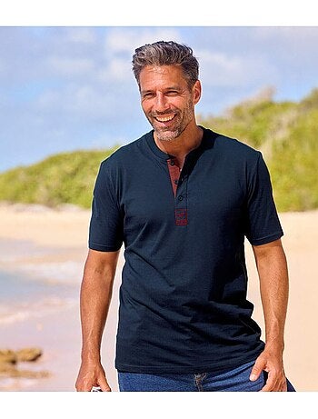 Lot de 3 tee-shirts col boutonnés - atlas for men