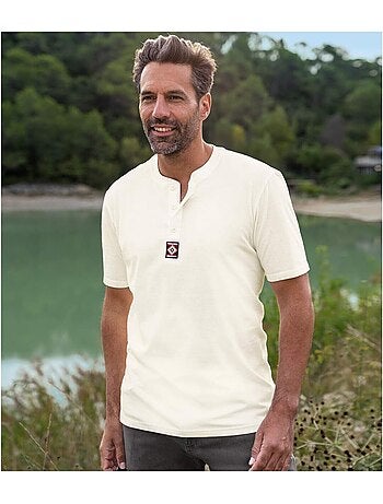 Lot de 3 tee-shirts col boutonné décontraction - atlas for men