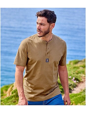 Lot de 3 Tee-Shirts Col Tunisien Outdoor - ATLAS FOR MEN