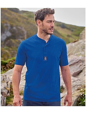 Lot de 3 Tee-Shirts Col Tunisien Outdoor - ATLAS FOR MEN