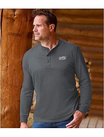 Lot de 3 Tee-Shirts ? Col Tunisien Outdoor? - ATLAS FOR MEN