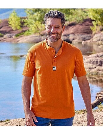 Lot de 3 tee-shirts col boutonné décontraction - atlas for men