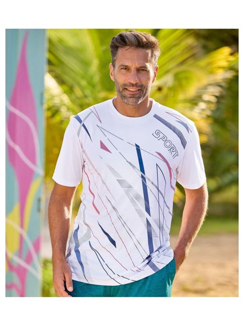 Lot de 3 Tee-shirts Fluide Sport   - ATLAS FOR MEN - Kiabi