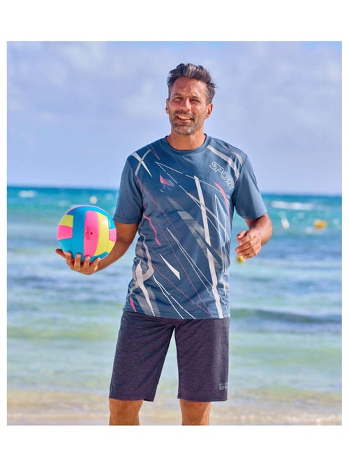Lot de 3 Tee-shirts Fluide Sport   - ATLAS FOR MEN - Kiabi