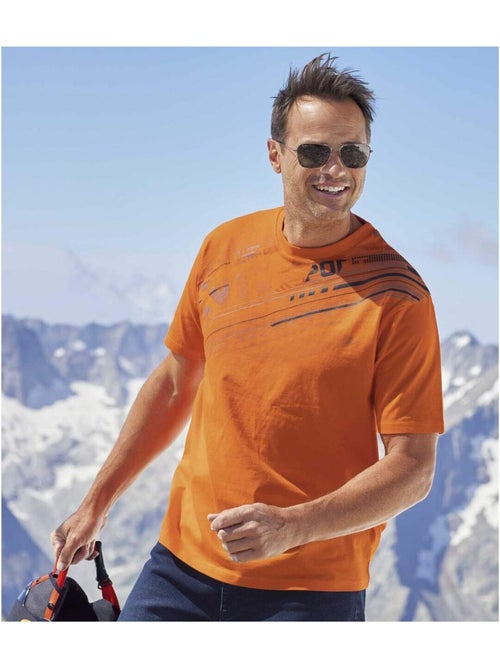 Lot de 3 Tee-Shirts Graphic Sport   - ATLAS FOR MEN - Kiabi