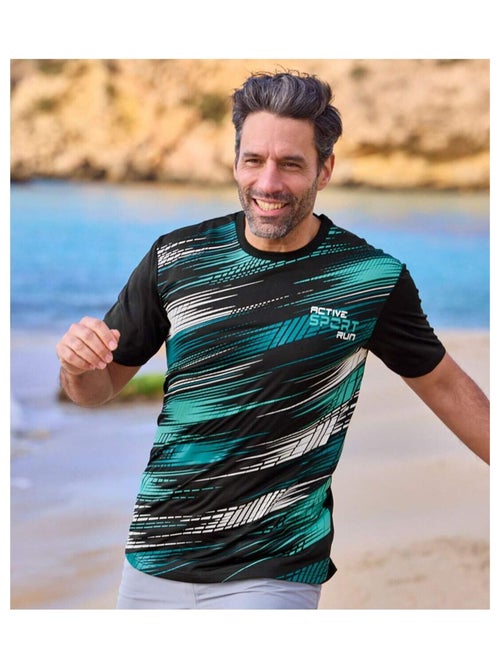 Lot de 3 Tee-Shirts Graphique   - ATLAS FOR MEN - Kiabi