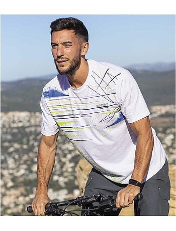 Lot de 3 Tee-Shirts Graphique Sport - ATLAS FOR MEN