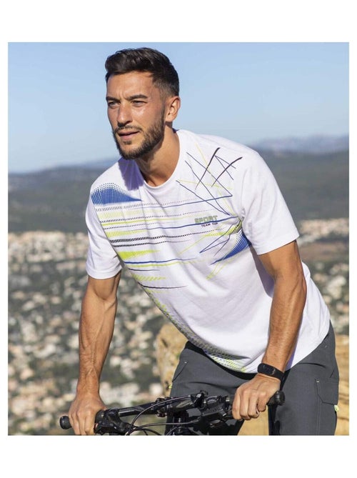 Lot de 3 Tee-Shirts Graphique Sport   - ATLAS FOR MEN - Kiabi