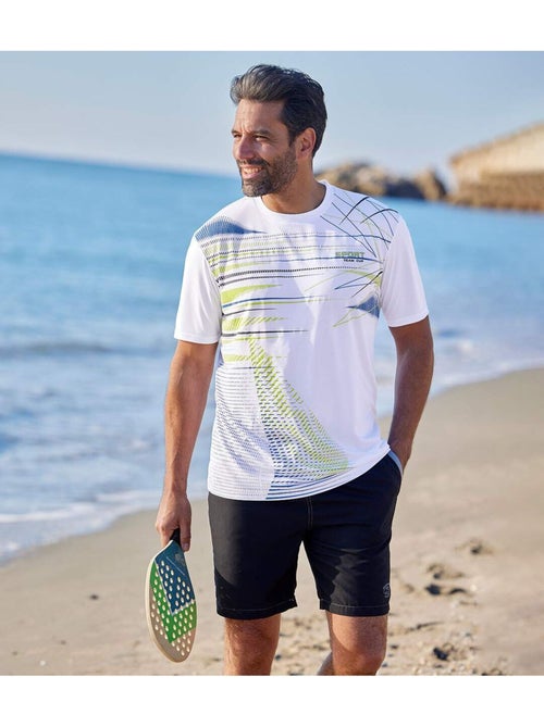 Lot de 3 Tee-Shirts Graphique Sport  - ATLAS FOR MEN - Kiabi
