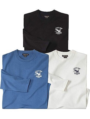 Lot de 3 Tee-shirts Sport Exploring - ATLAS FOR MEN