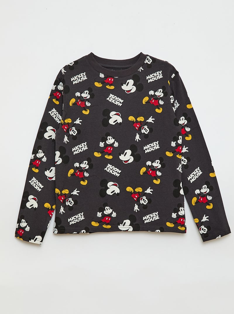 Lot de 3 tee-shirts 'Mickey' 'Disney' Gris - Kiabi
