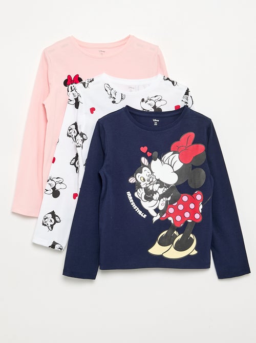 Lot de 3 tee-shirts 'Minnie' - Kiabi