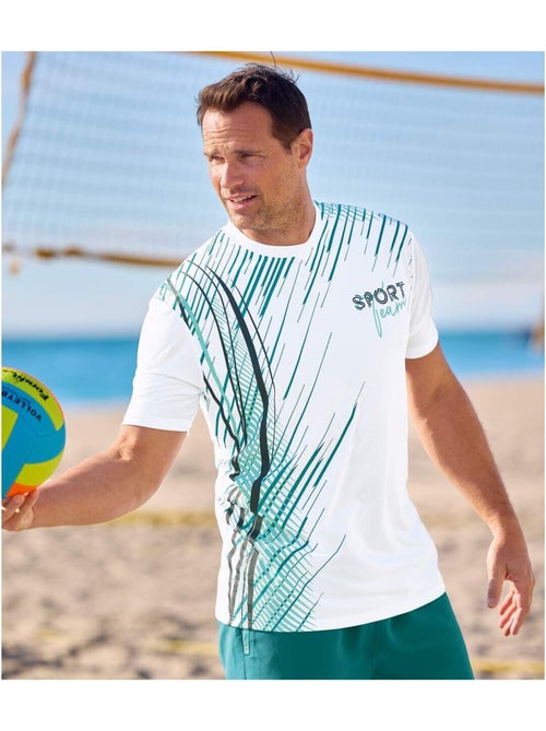 Lot de 3 Tee-Shirts Polyester Sport   - ATLAS FOR MEN - Kiabi
