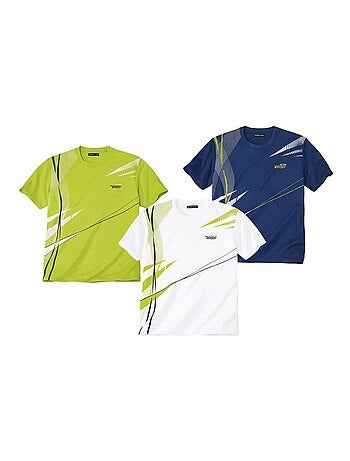 Lot de 3 Tee-Shirts Running - ATLAS FOR MEN