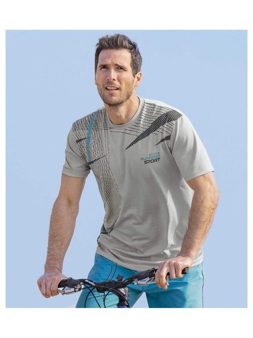 Lot de 3 Tee-shirts Running   - ATLAS FOR MEN - Kiabi