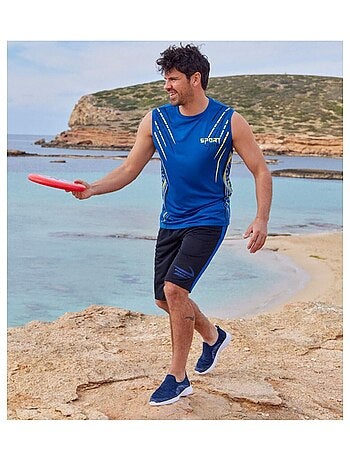 Lot de 3 Tee-Shirts Sans Manches Sport Line - ATLAS FOR MEN