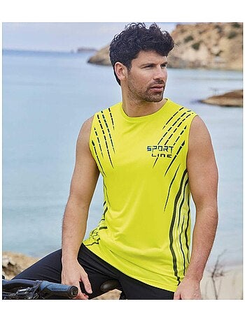 Lot de 3 Tee-Shirts Sans Manches Sport Line - ATLAS FOR MEN