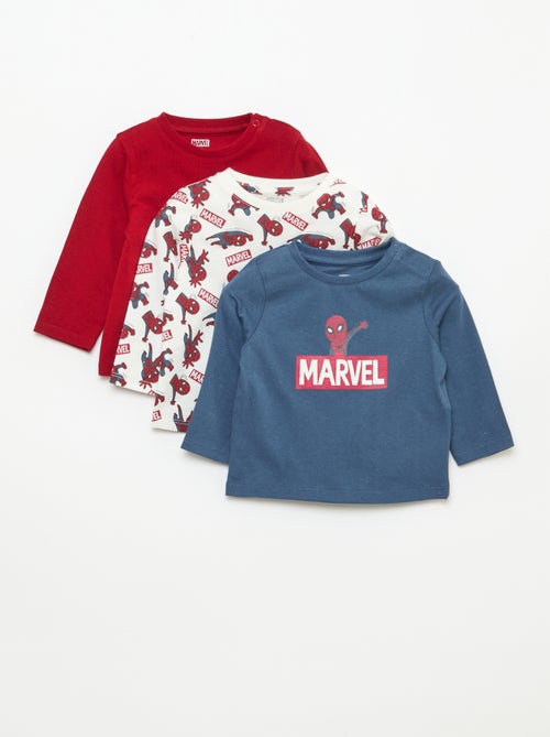 Lot de 3 tee-shirts 'Spiderman' - Kiabi