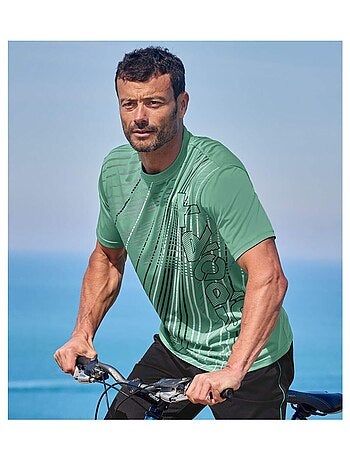 Lot de 3 Tee-Shirts Sport Imprimé Graphique - ATLAS FOR MEN