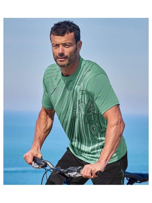 Lot de 3 Tee-Shirts Sport   - ATLAS FOR MEN - Kiabi