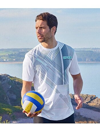 Lot de 3 Tee-Shirts Sport Imprimé Graphique - ATLAS FOR MEN