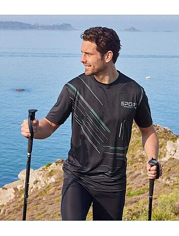 Lot de 3 Tee-Shirts Sport Imprimé Graphique - ATLAS FOR MEN