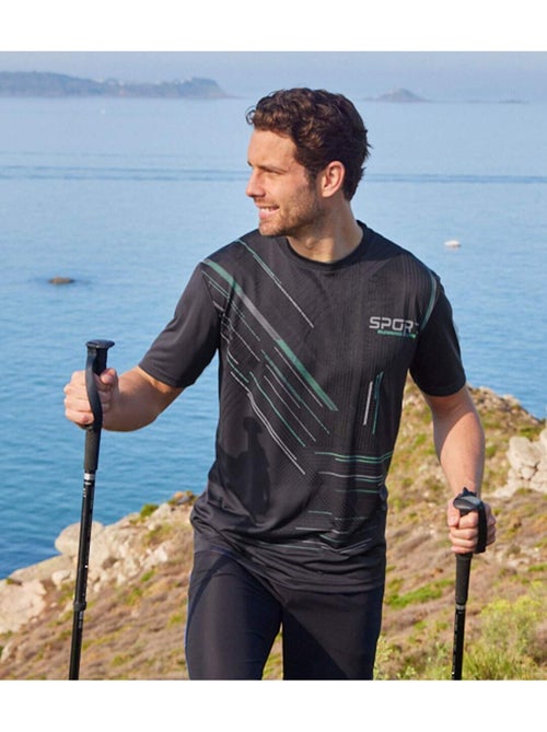 Lot de 3 Tee-shirts Sport   - ATLAS FOR MEN - Kiabi