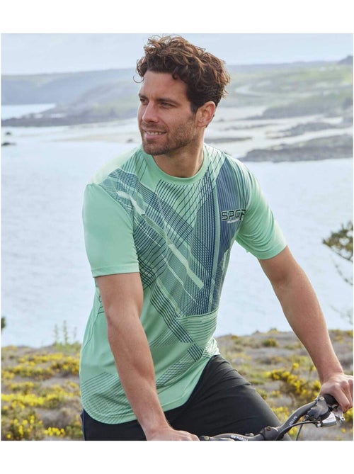 Lot de 3 Tee-shirts Sport   - ATLAS FOR MEN - Kiabi