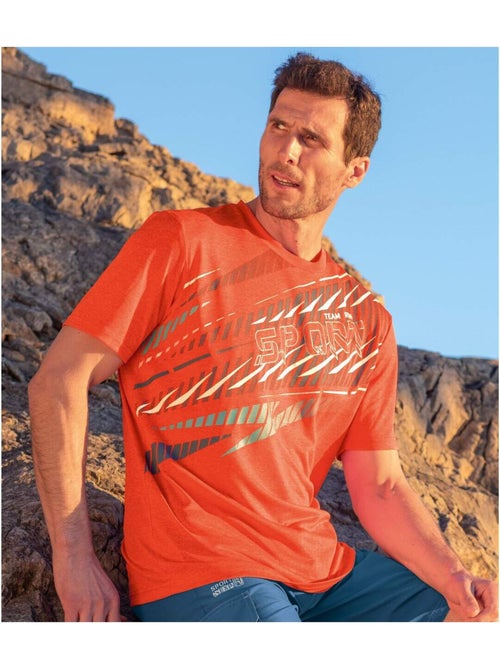 Lot de 3 Tee-Shirts Sport   - ATLAS FOR MEN - Kiabi