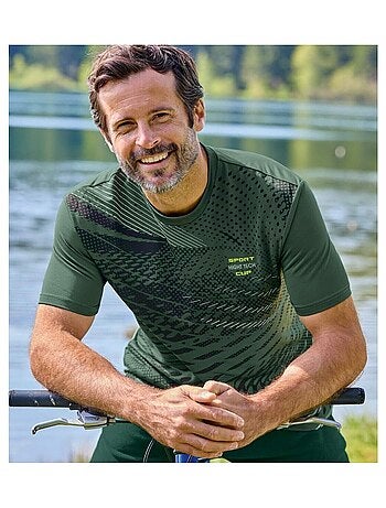 Lot de 3 Tee-Shirts Sport Imprimé Graphique - ATLAS FOR MEN