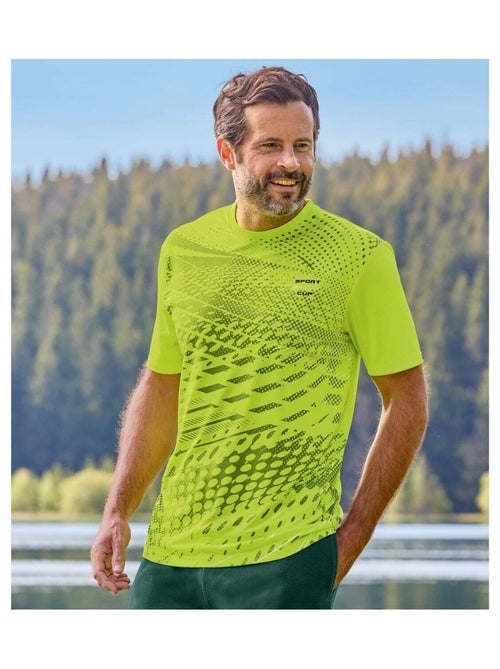 Lot de 3 Tee-Shirts Sport   - ATLAS FOR MEN - Kiabi