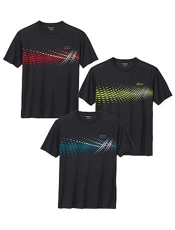 Lot de 3 Tee-Shirts Sport - ATLAS FOR MEN