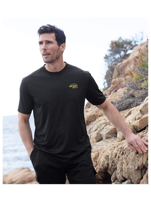 Lot de 3 Tee-Shirts Sport   - ATLAS FOR MEN - Kiabi